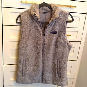 Patagonia Los Gatos grey fleece vest